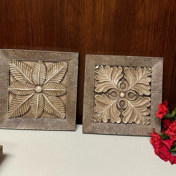 Better Home and Gardens collections Botanical leaves plaques - Picture 2 of 10